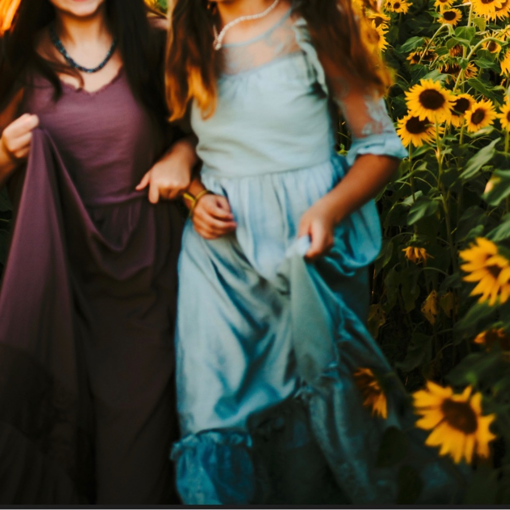 Size 12 Girls Dress by Mia Joy (Vapor Dust)